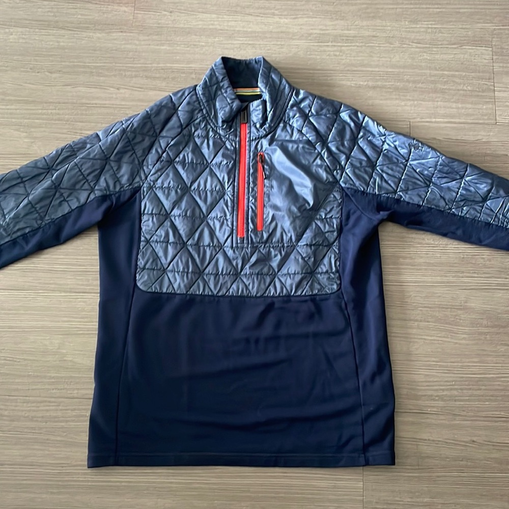Smart wool quarter zip